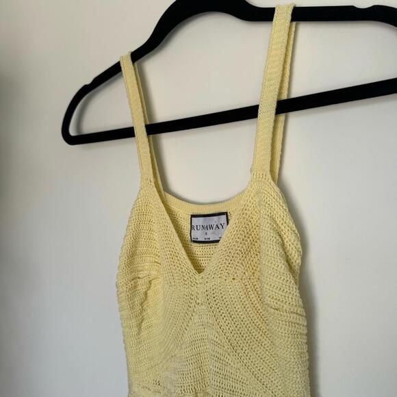 Runaway the Label Cailin Crochet Mini Dress - Picture 4 of 11